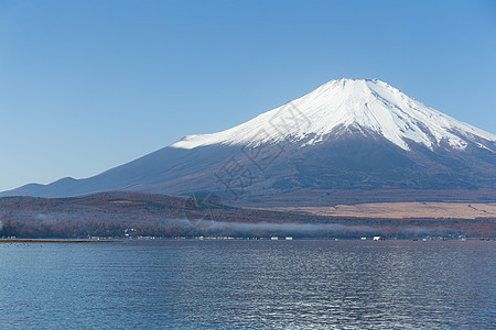 富士山和亚马纳希湖图片