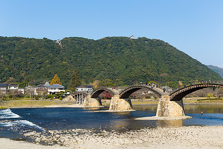 金台桥曲线锦带历史地标历史性旅行场景建筑学传统风景图片