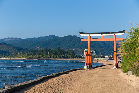 青岛岛的日本门图片