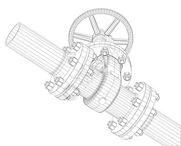 工业阀门  3 的矢量渲染龙头旋转3d植物工程管子制造业金属工厂气体图片