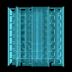 X光 公寓楼模模范楼层蓝图工程印刷技术x光建筑渲染线条地面测试图片