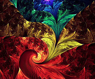 计算机生成的折形艺术作品马赛克万花筒阴影艺术品黑色装饰品插图创造力图片