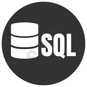 SQL 数据库图标徽标设计 UI 或 UX Ap贮存技术标识蓝色驾驶程序员用户硬件数据中心安全图片