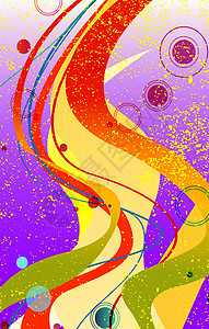 爵士乐斑点背景蓝调插图俱乐部紫色流行音乐海报背景图片