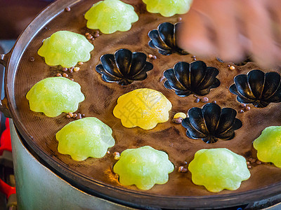 沙拉比是传统的爪哇饼蛋糕 用椰子做的 兄弟图片