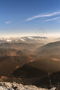 玉龙雪山天空目的地旅行旅游背景图片