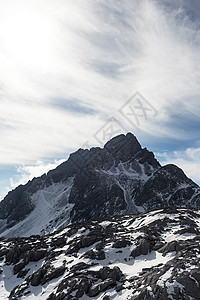 玉龙雪山天空旅行旅游目的地图片