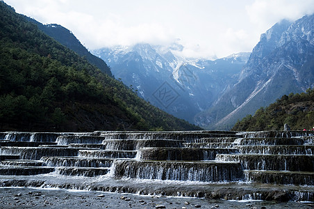 利江蓝月亮谷旅行目的地旅游高清图片