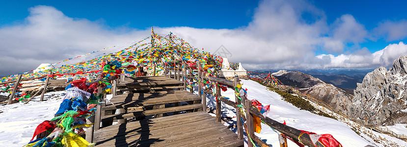 希卡雪山目的地旅游旅行图片