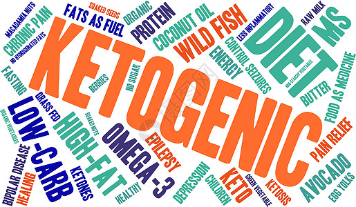 生酮词云活力坚果康复癫痫蔬菜疼痛酮症炎症黄油脂肪图片