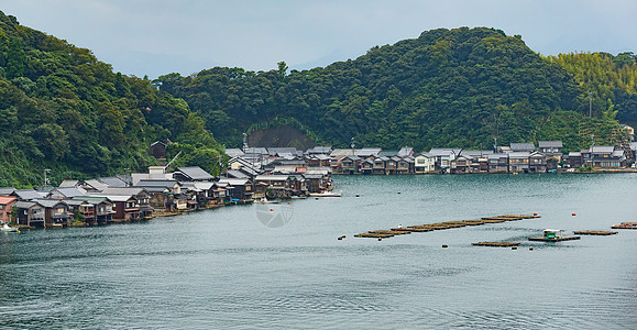 京都的印度河地标村庄建筑海景森林顶峰城市木头爬坡建筑学图片