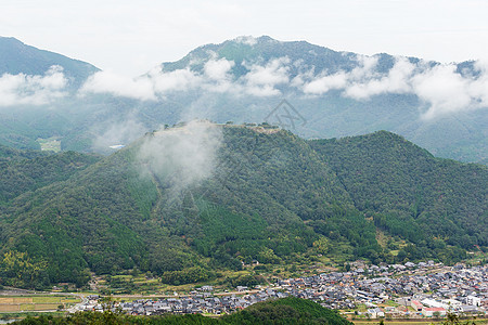 山上日本武田城堡图片