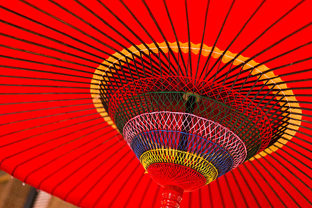 雨伞特写夏天晴天高清图片