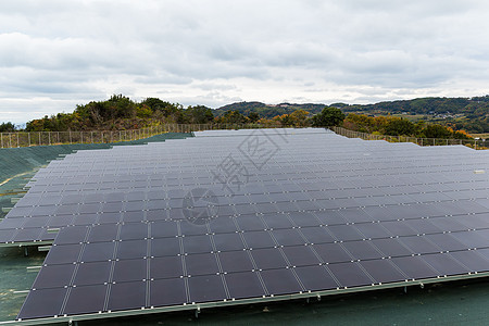 太阳能电池板阳光力量蓝色活力房子电气绿色控制板创新环境图片