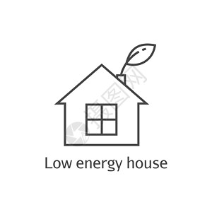 低能耗房屋细线图标艺术窗户生长建筑学公寓互联网生活建筑建造环境图片