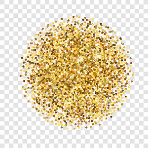 金色亮片纹理 透明背景上的金色 sparcle 琥珀色颗粒 豪华背景魅力琥珀色火花卡片宝石粒子微光星星辉光闪光图片