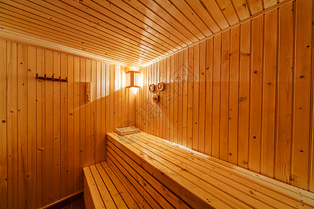 芬兰总统府桑萨酒店木头浴室蒸汽治疗洗澡身体座位房间闲暇背景
