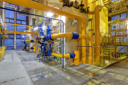 工业工厂车站气体生产石油制造业石化压力阀门环境金属图片