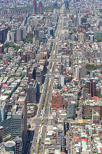 台北 台湾地标街道城市生活城市建筑物办公室建筑学观光旅游风景图片