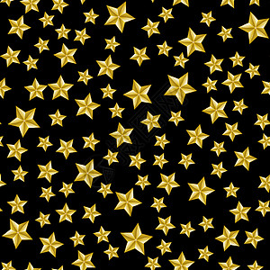 黄星无缝模式天文学科学行星卡片闪光艺术插图星系望远镜星座图片
