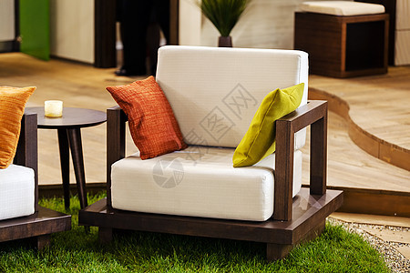 沙发细节椅子房子房间客厅奢华装饰材料皮革风格座位图片