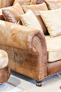 现代沙发长椅装饰休息室风格家具工作室白色房间座位家庭图片
