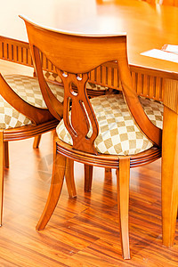 厨房椅子模型桌子红色金属绿色塑料早餐工艺棕色木头座位图片
