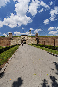 贝尔格莱德堡垒和公园首都石头观光旅行历史景观建筑天空城市天际图片