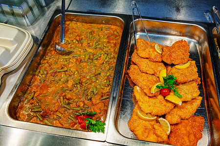 自自服务餐厅餐饮酒吧柜台营养自助餐自助小吃食堂托盘午餐图片