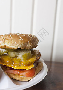 蔬菜汉堡饮食馒头厨房食谱食物包子馅饼油炸美食烹饪图片