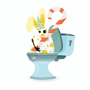 便秘痔疮和腹痛插图制品陶瓷游戏卫生间洗手间卡通片卫生隐私食物图片