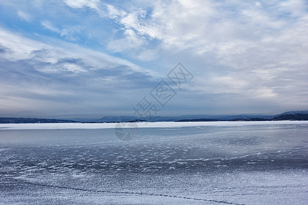 冬季的冰雪乌斯洛峡湾景象结构正方形窗户旅游旅行博物馆森林峡湾跳闸城市图片