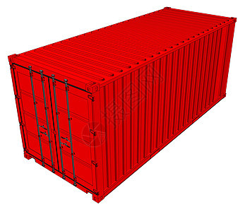 红货集装箱矢量拖拉机货物工业物流船运出口卡车货运仓库运输图片