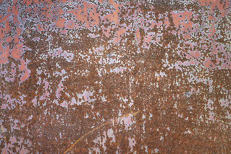 锈金属表面恶化爆裂遗产染料风化裂缝棕色薄片剥皮划痕图片