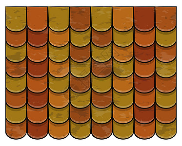 屋顶瓦片纹理美丽的横幅墙纸设计 illustrati陶瓷卵石房子插图材料建筑学制品瓷砖黏土建筑图片
