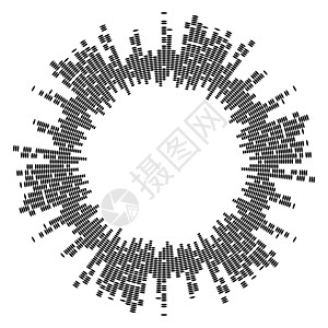 均衡器音乐声波圆圈矢量符号图标设计酒吧标识横幅卡通片收音机正方形波形活力俱乐部体积图片