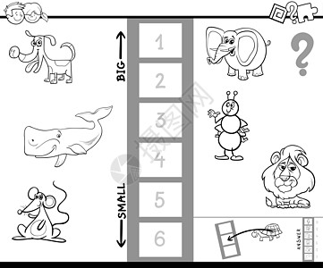 最大的动物游戏彩色本高清图片