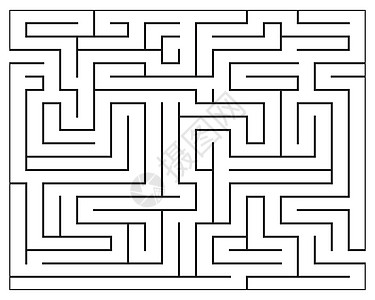 迷宫 夜幕合成矢量符号图标设计黑色谜语闲暇插图挑战孩子们入口小路卡通片字谜图片