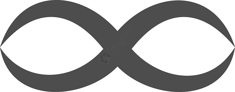 无限符号循环  Figure 88运动永恒标志徽章图标矢量标识曲线圆圈团体图片