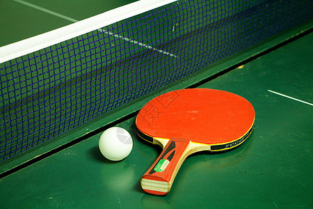 红桌网球背景图片