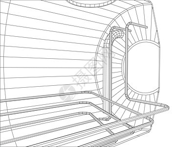 油箱 线框  EPS10 格式 矢量创建的 3d平台引擎工厂设施渲染技术工程植物力量金属背景图片