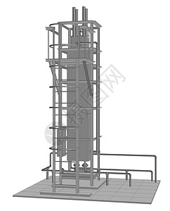 石油气加热炉 追踪图 3软管配件楼梯力量工程活力化学品管道压力平台图片