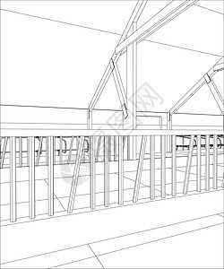 工业建筑施工 牛奶场 追踪图 3印刷办公室景观房子公司插图建造技术中心工程图片