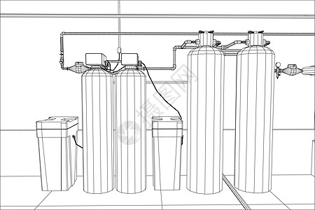 净水站 工业设备 追踪图 3平台资源配件打扫管道化学品发动机技术工厂阀门图片