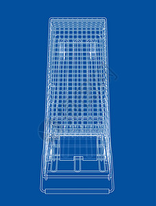 素描购物车 韦克托大卖场行李大车蓝图商业购物手推车市场贸易购物中心图片