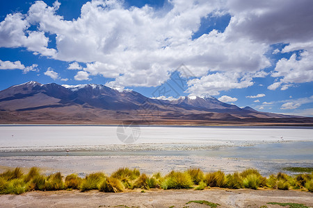 玻利维亚苏德利佩斯阿尔蒂普拉诺保留地天空太阳旅行沙漠地标高原荒野保护旅游风景图片