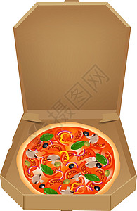披萨盒雕刻框架食物咖啡店烹饪绘画胡椒黑板晚餐纸板图片