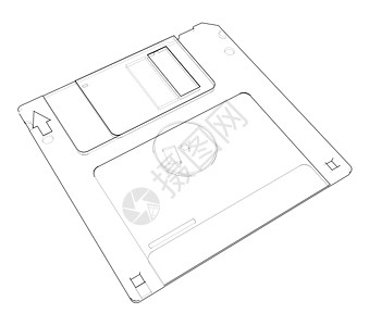 软盘存储草图 韦克托数据办公室艺术蓝图磁盘软件光盘互联网电子产品电脑图片