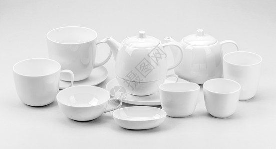 茶杯和茶壶厨具茶碗咖啡杯饮料餐具团体时间飞碟环境瓷器图片
