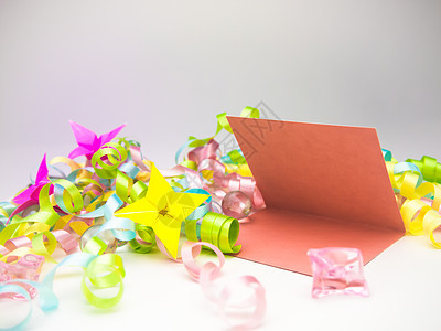 按摩卡邀请函问候语卡片白色粉色标签明信片礼物框架工艺图片